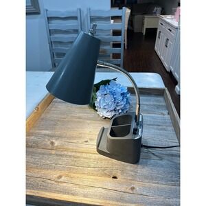 Realspace Lusina Gray desk lamp‎